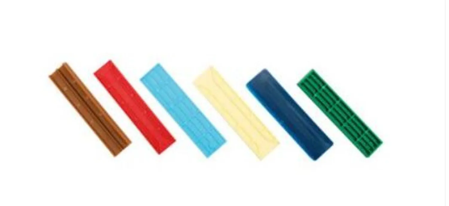 Kunst. Blokjes Tun 24X5X100 Groen 100stk